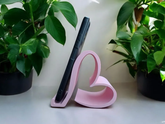 Heart Phone Holder — 3D printed by Moon Studio 3D